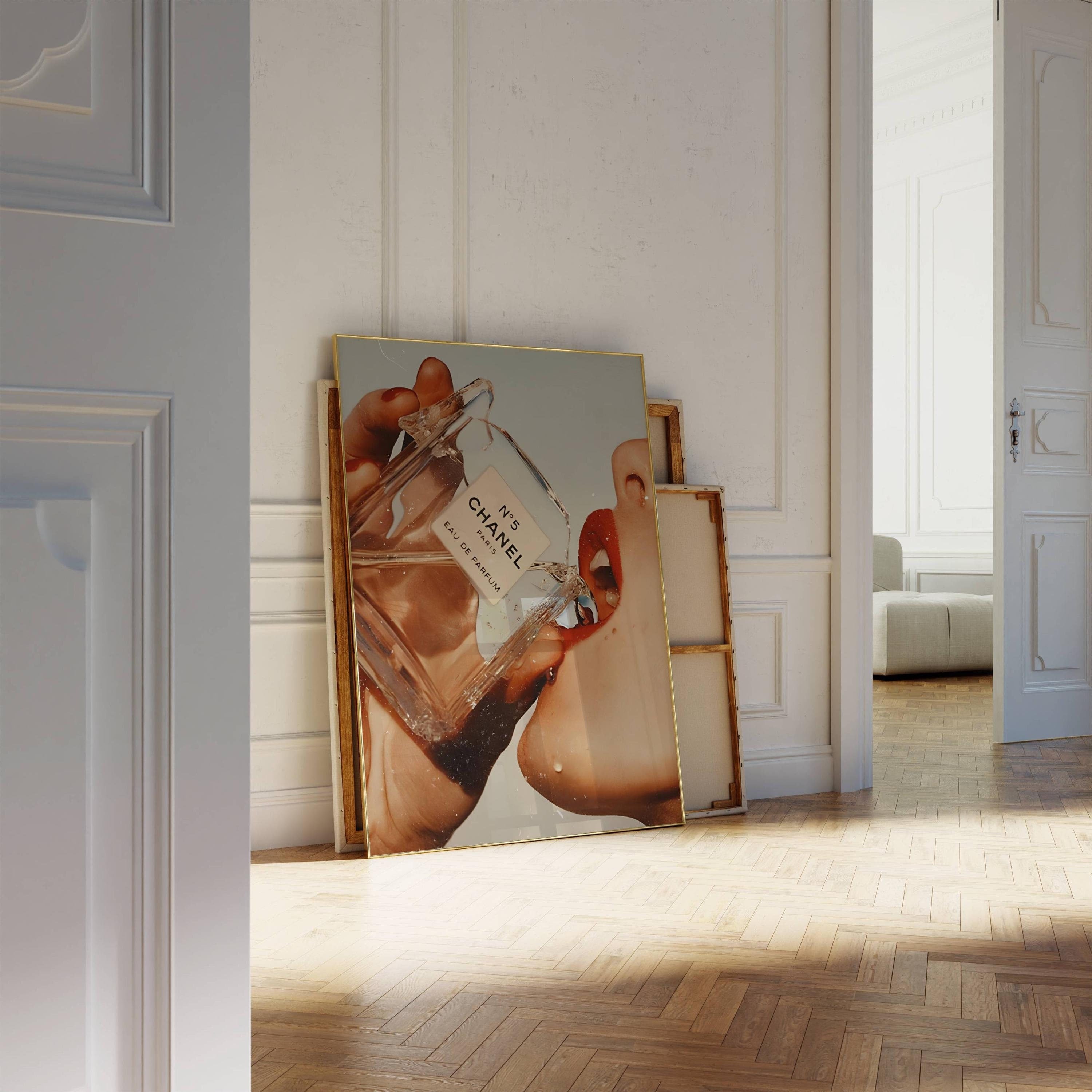 Quadro Decorativo Chanel- Perfume