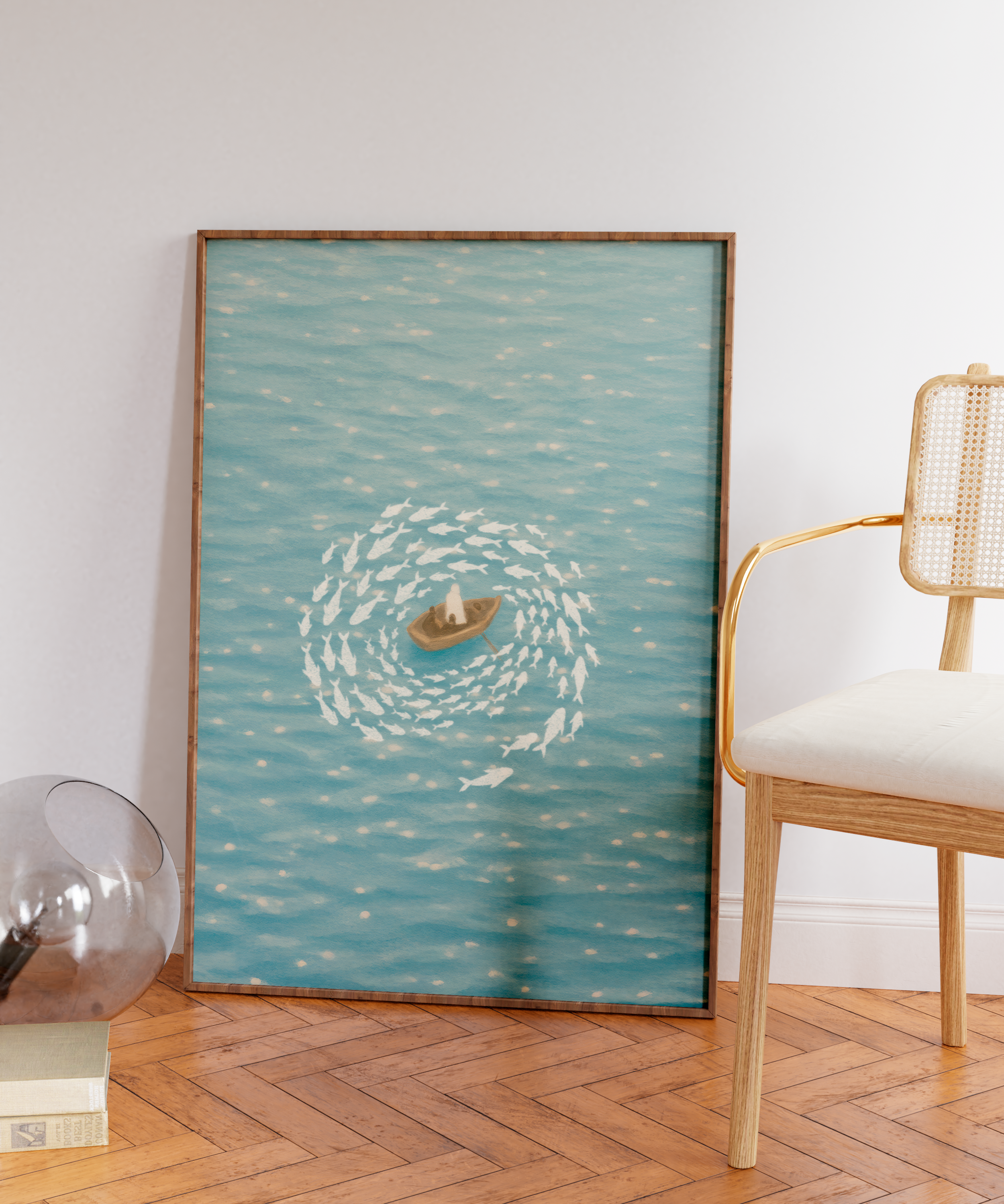 O Milagre da pesca | Arte Digital