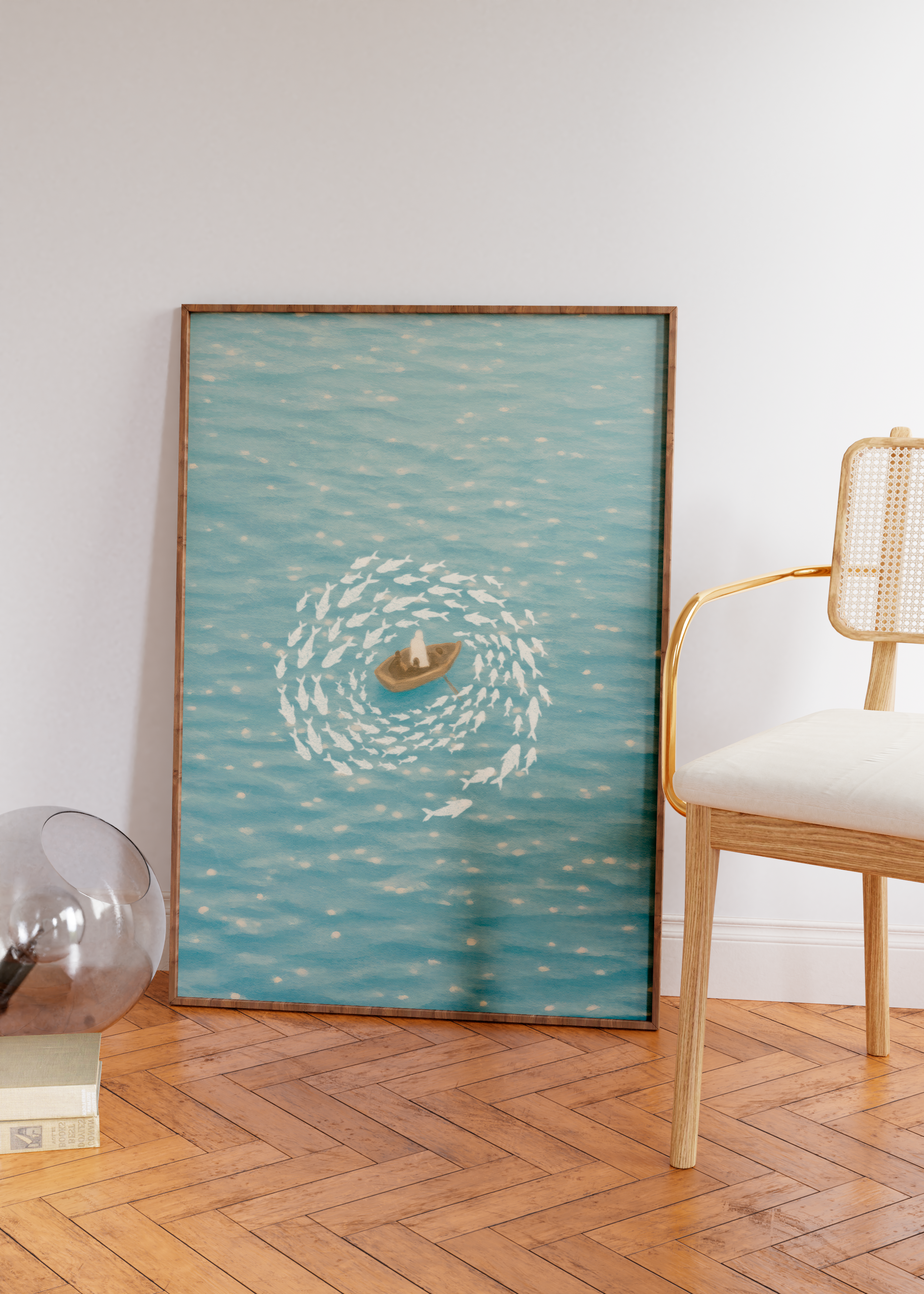 O Milagre da pesca | Arte Digital