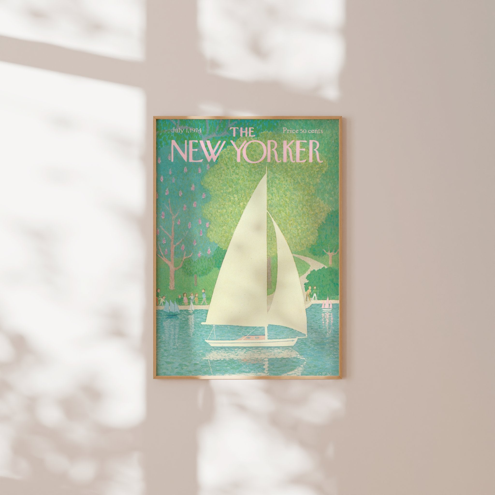 Quadro Decorativo The New Yorker- July, 1