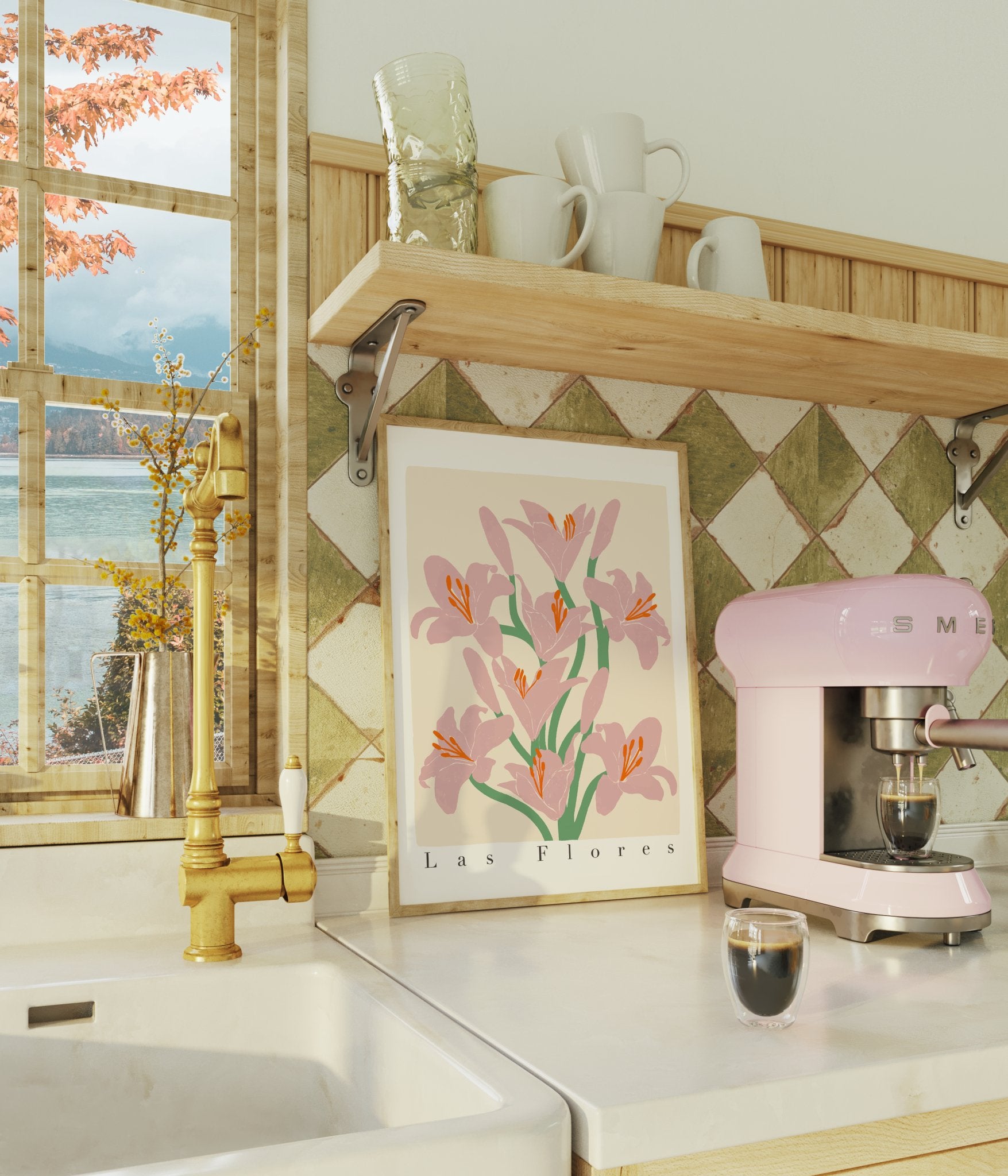 Quadro Decorativo Las Flores