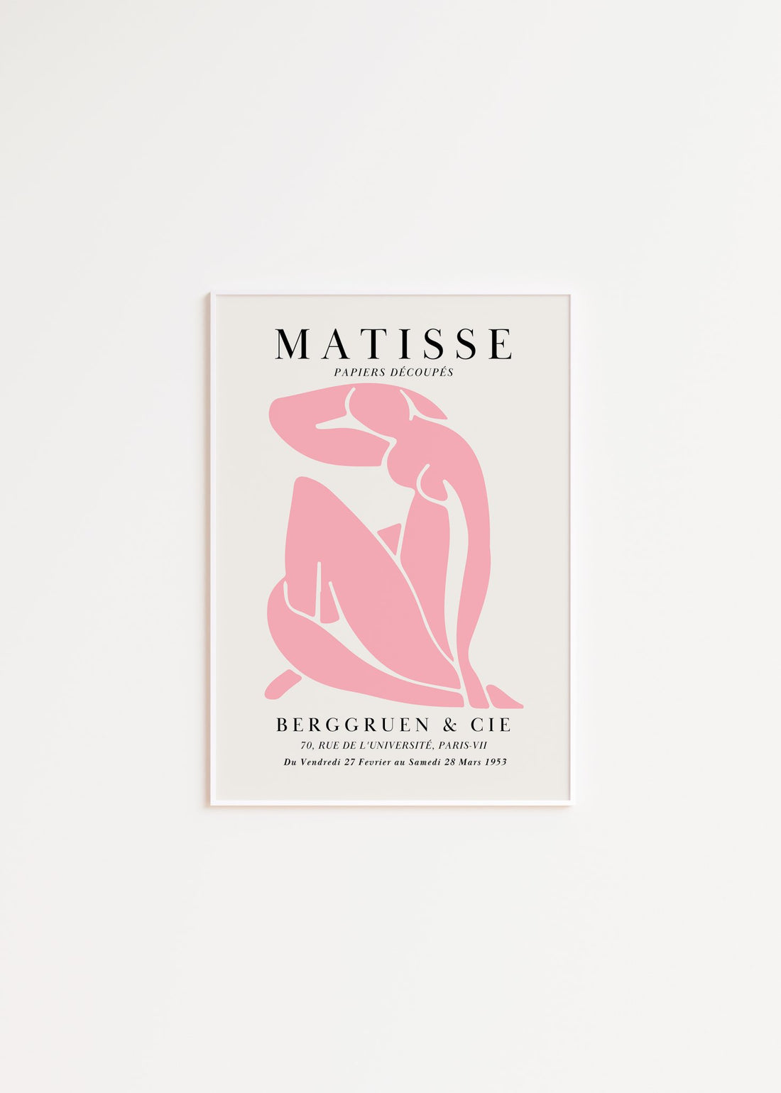 Matisse- Papier Découpés (rosa)