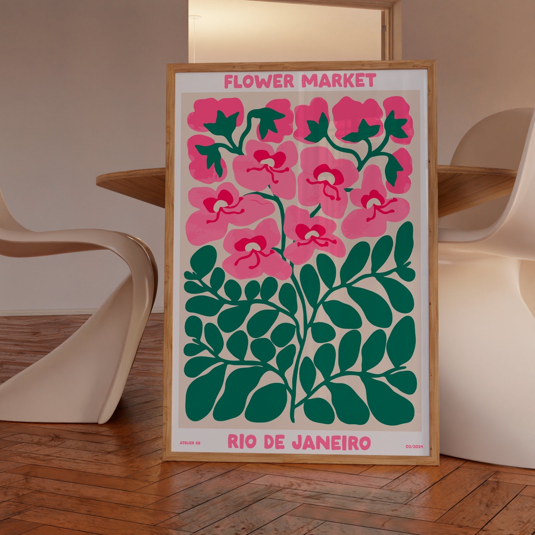 Flower Market- Rio de Janeiro | Arte Digital