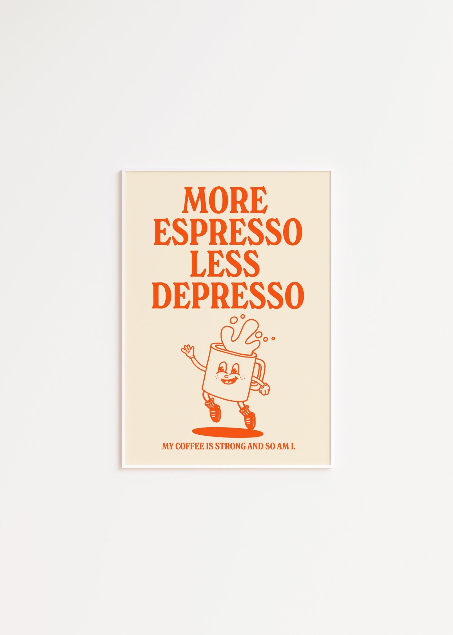 More espresso less depresso