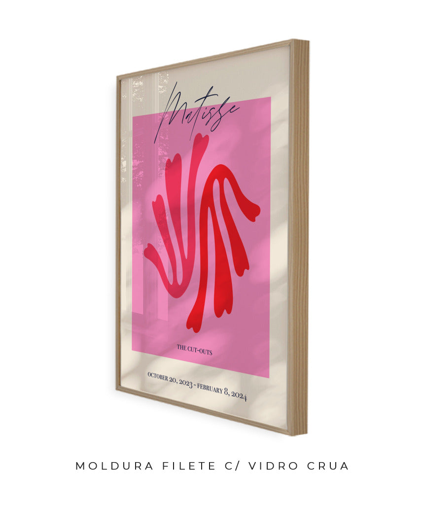 Matisse- The cut-outs (rosa e vermelho)