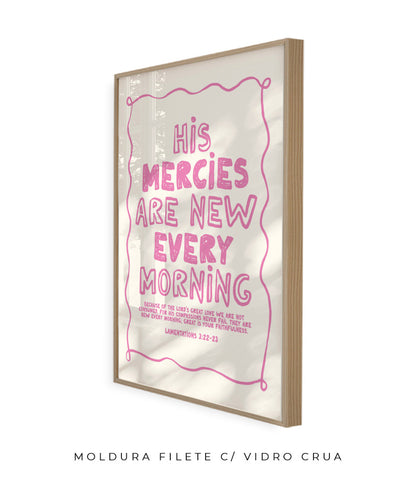 His mercies are new every morning (rosa)