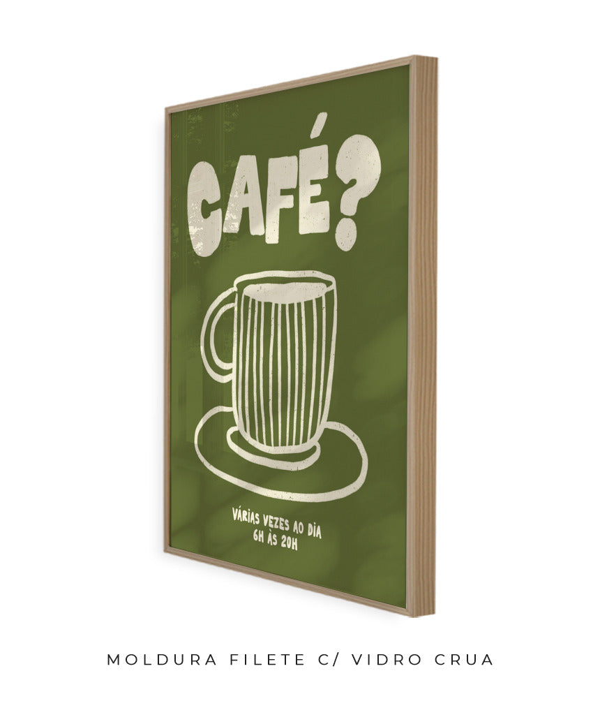 Café?- Verde e Off White