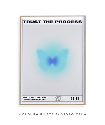 Trust the process (azul)
