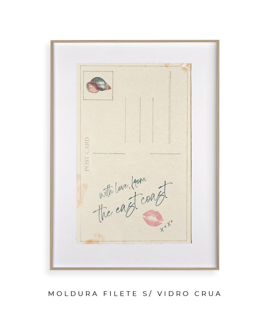 Cartão postal- east coast