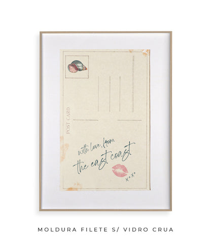 Cartão postal- east coast