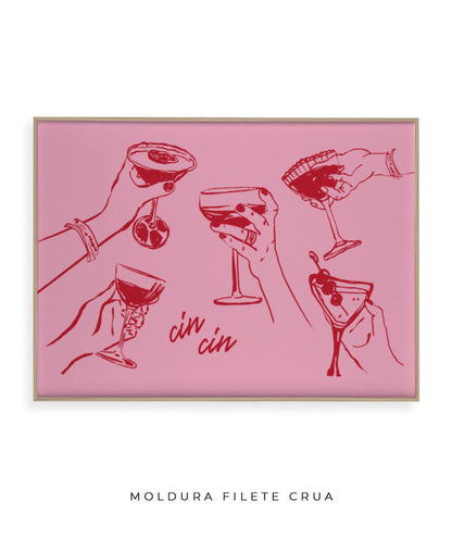 Cin Cin- horizontal (rosa e vermelho)