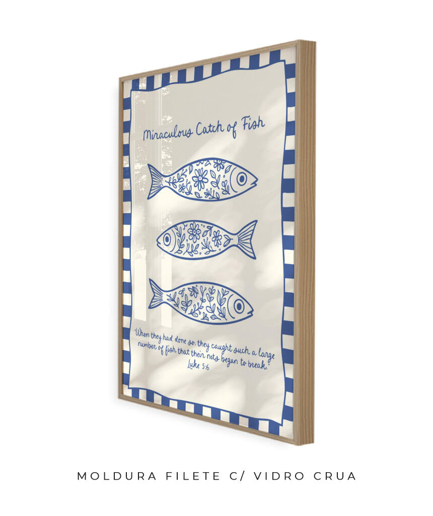 O Milagre da pesca- Lucas 5:6