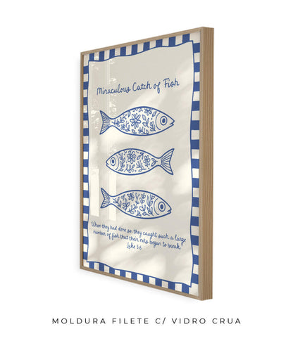 O Milagre da pesca- Lucas 5:6