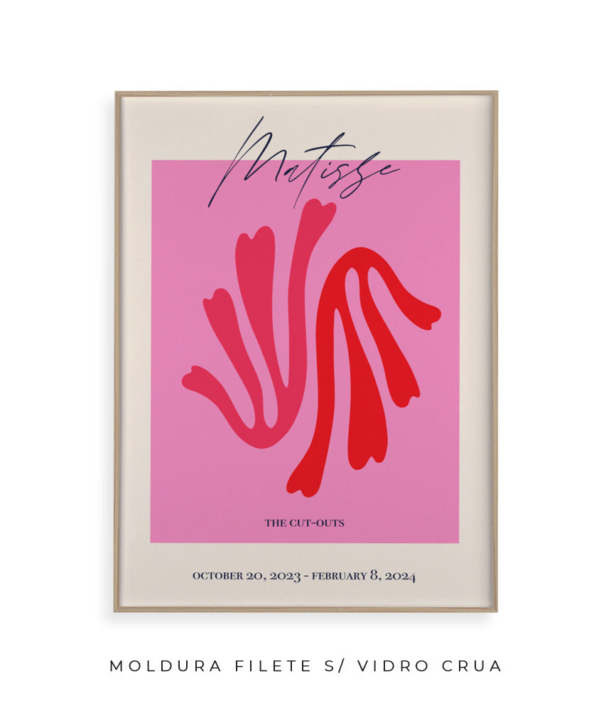 Matisse- The cut-outs (rosa e vermelho)