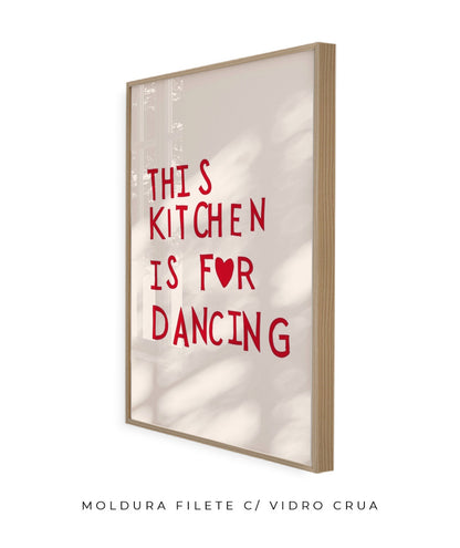 This kitchen is for dancing!