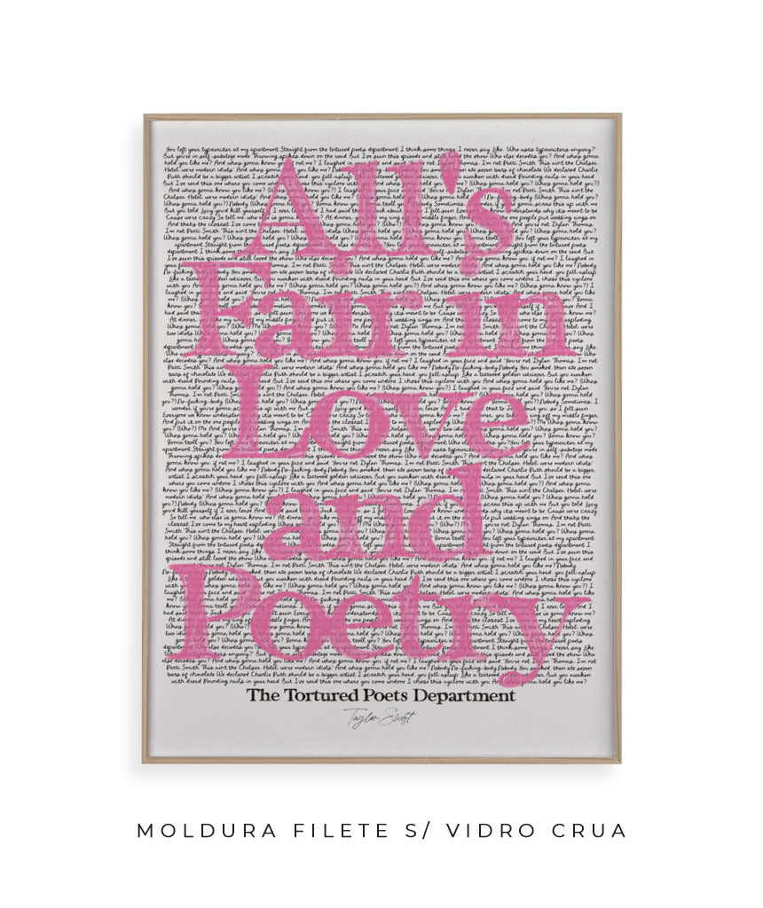 All is fair in Love and Poetry