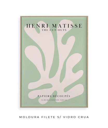Matisse- Papier Découpés (verde claro)