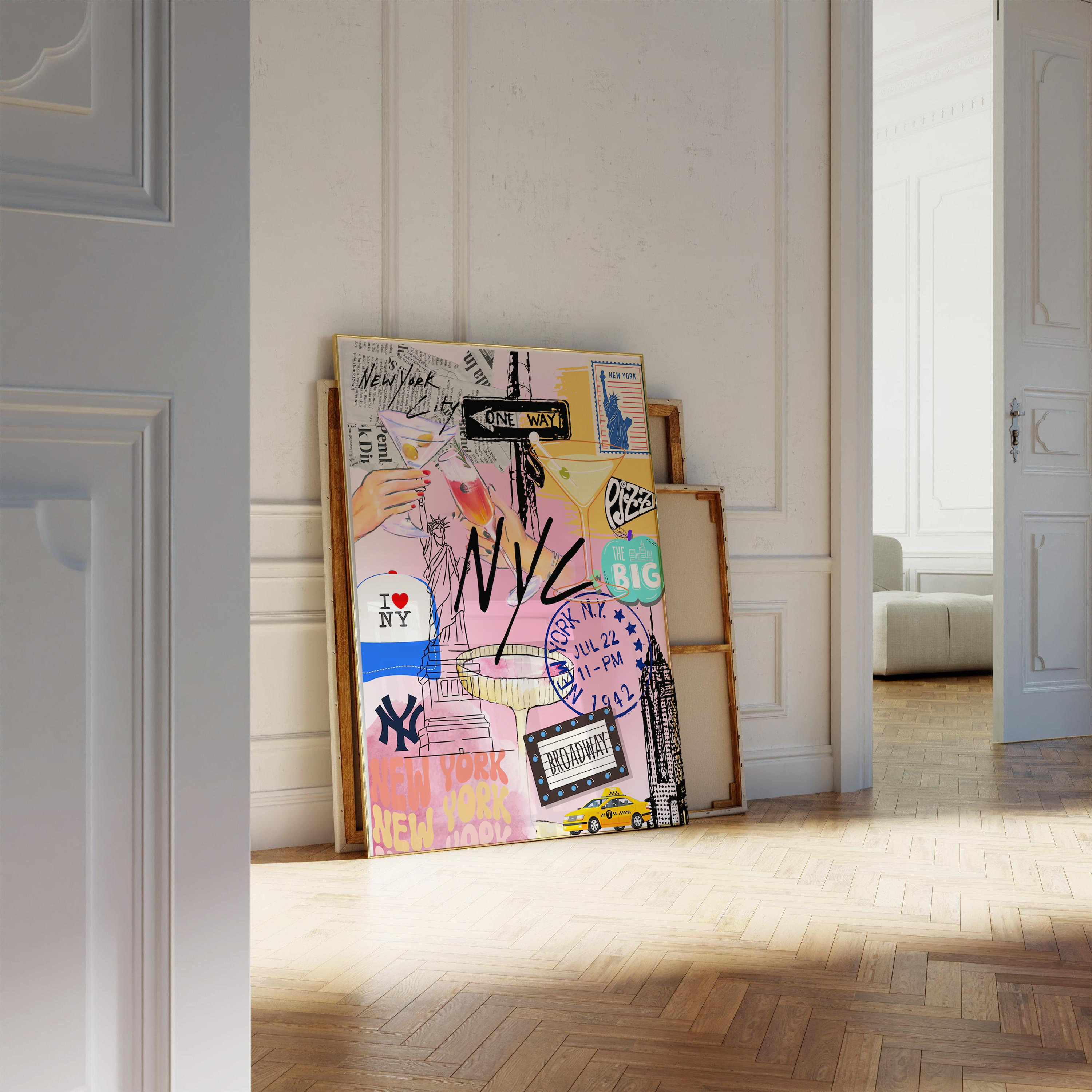 Quadro Decorativo NYC (New York) Nº2