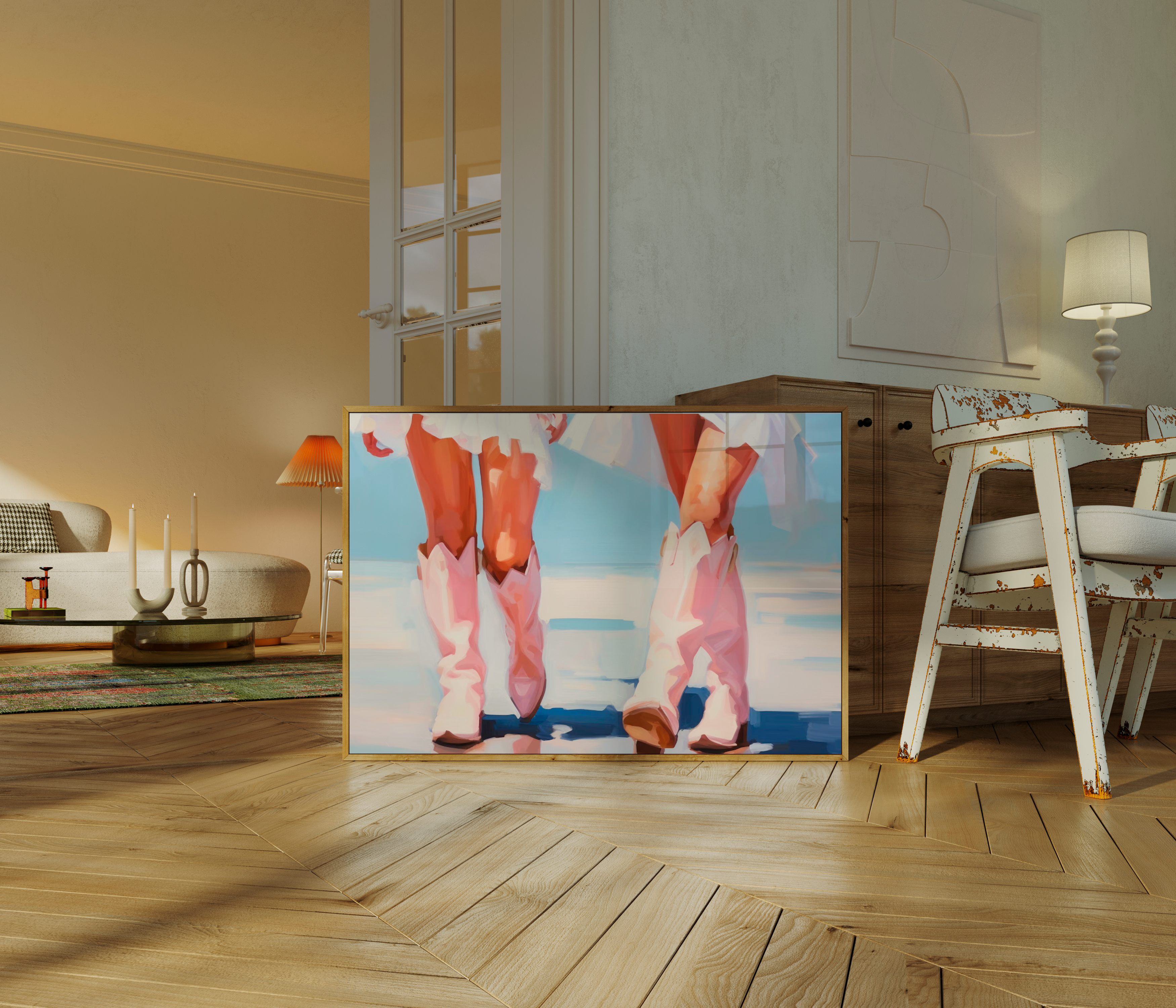 Pink boots (arquivo digital)