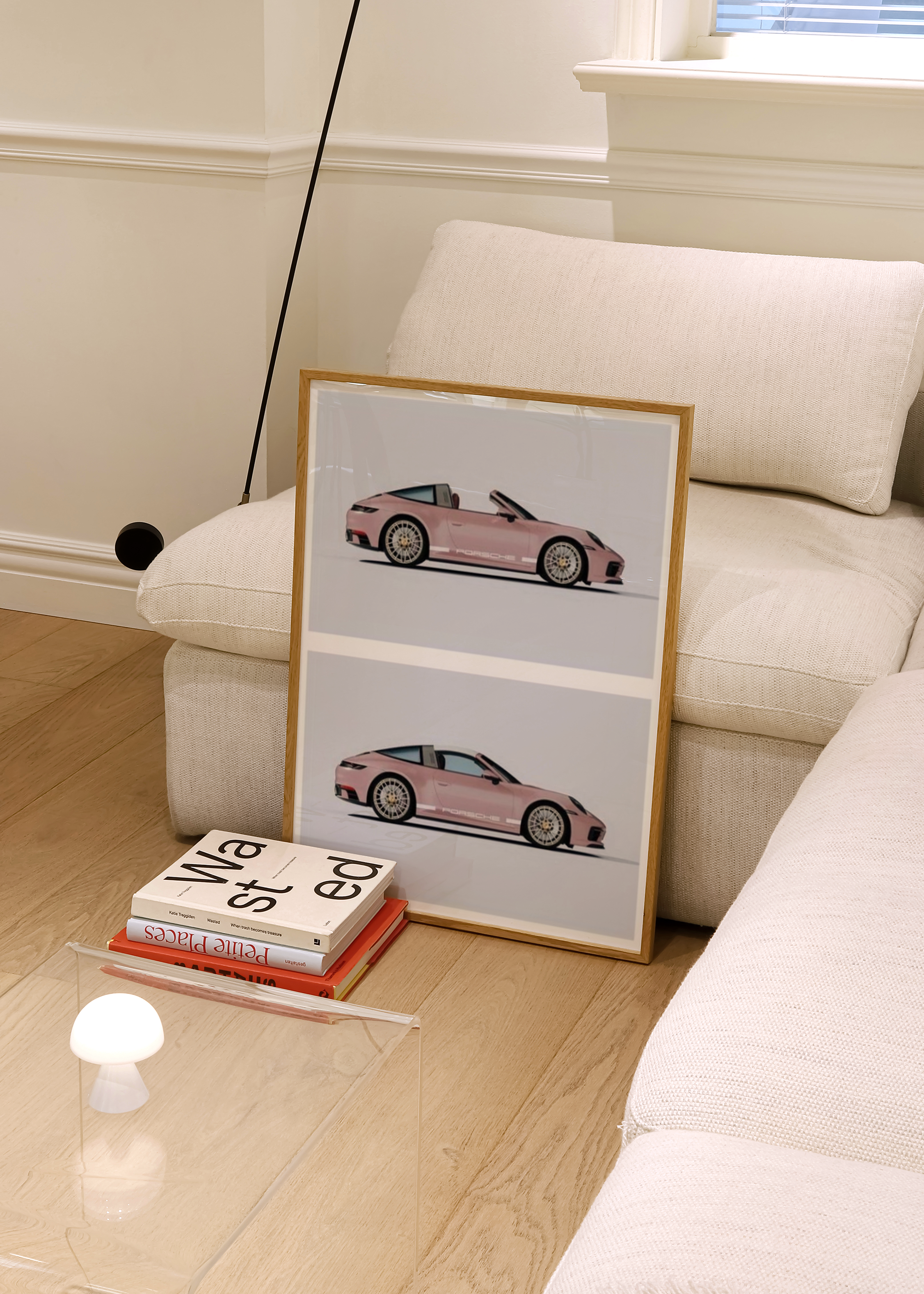 Pink porsche
