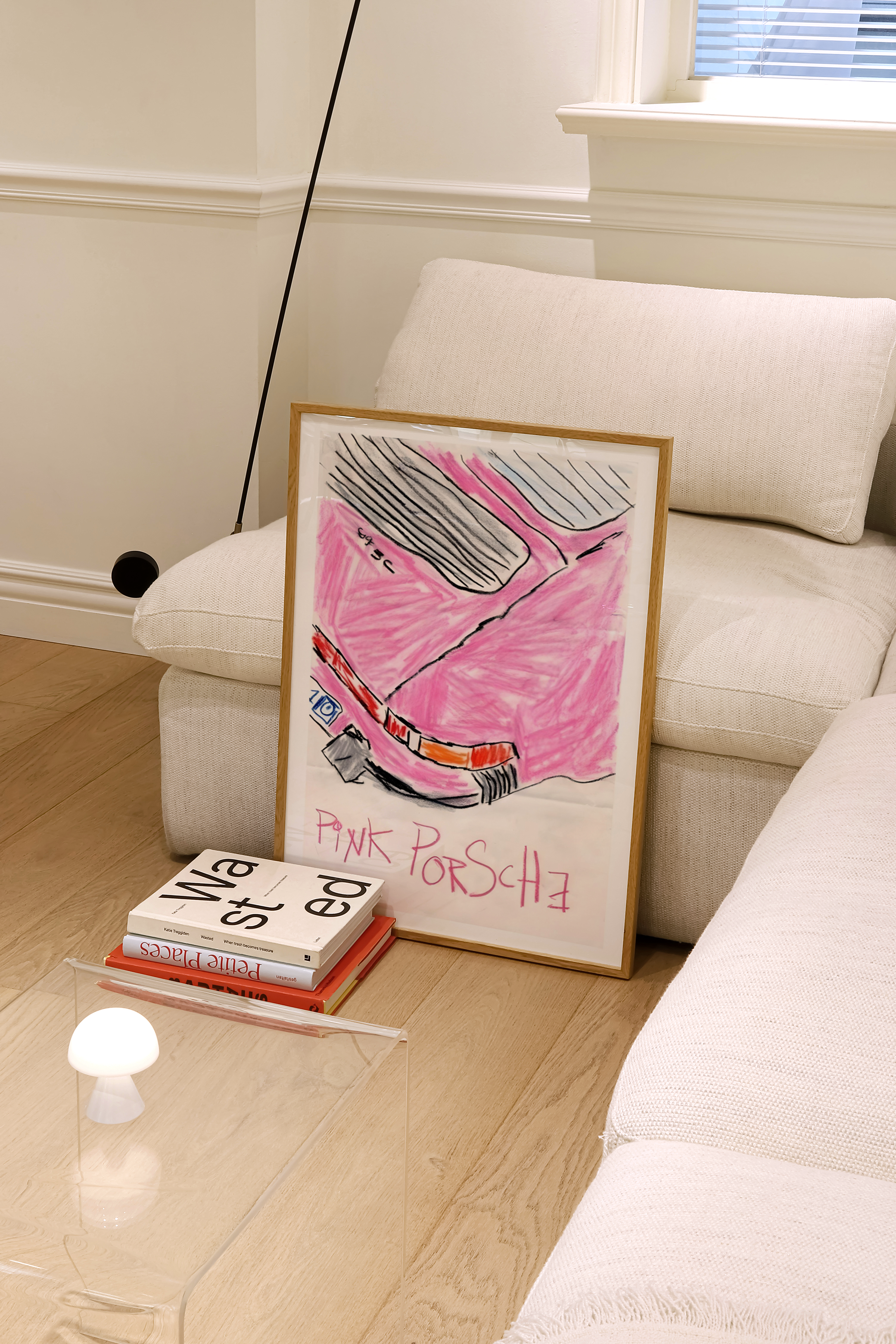 Pink porsche Nº2 (arquivo digital)