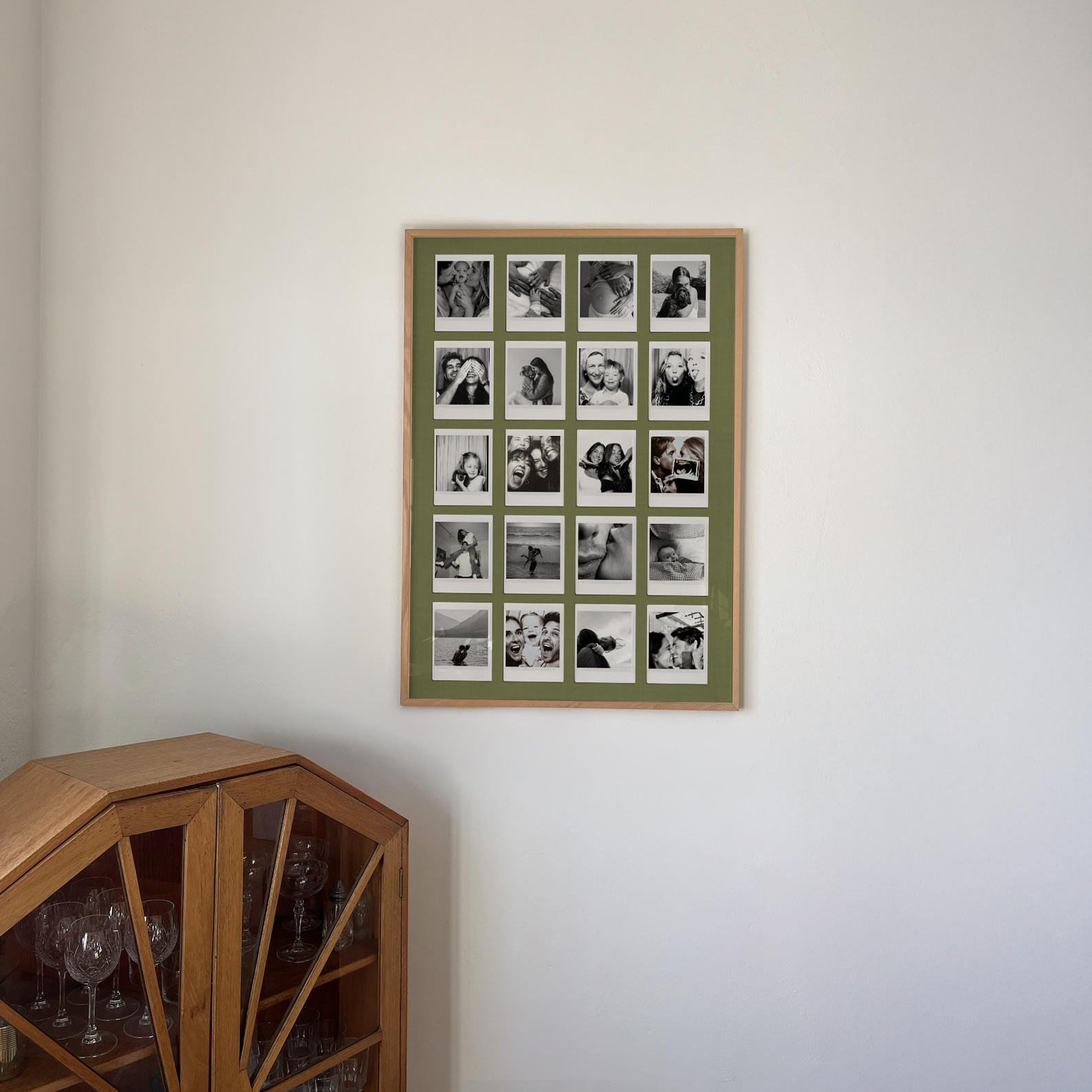 Personalizado- Polaroides com fundo colorido