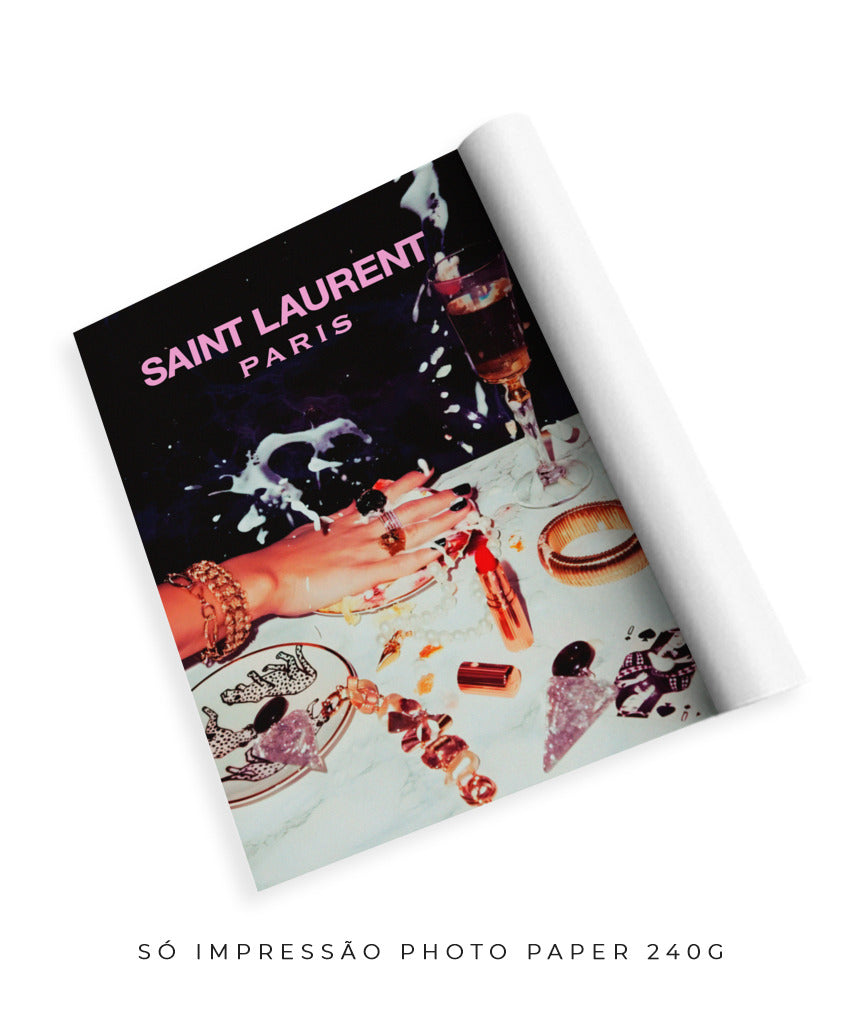 Quadro Decorativo Saint Laurent- nº2