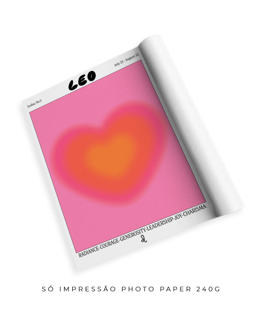 Leão- Coleção Zodíaco