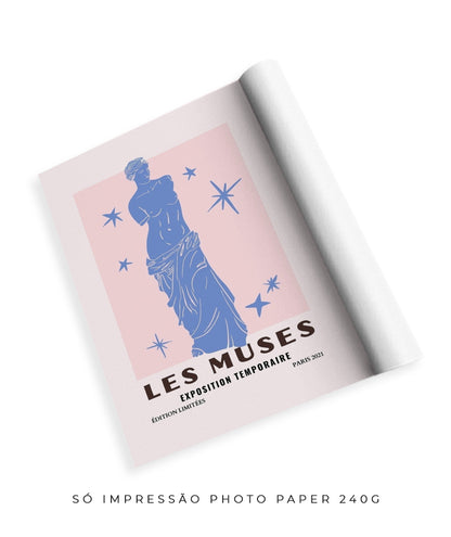 Les Muses- Deusa Grega (azul)