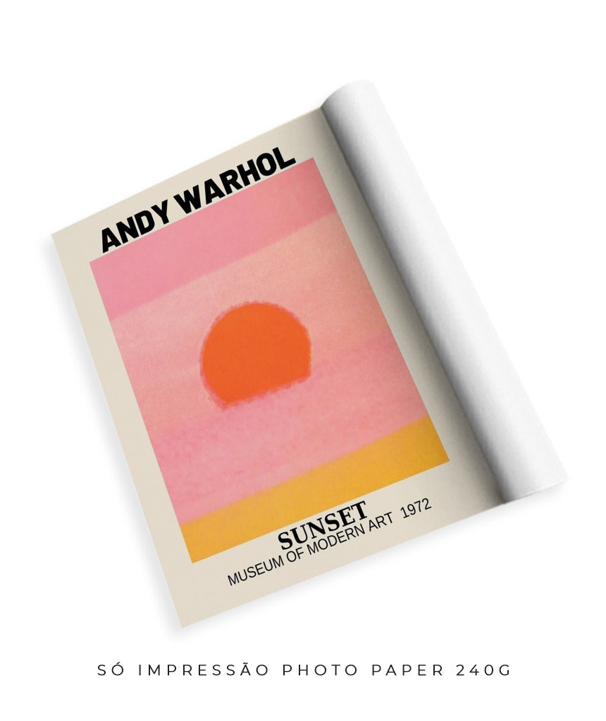 Andy Warhol- sunset