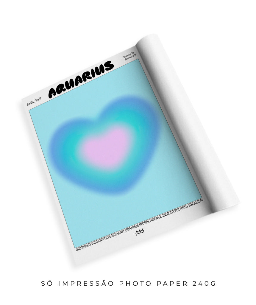 Aquário- Coleção Zodíaco