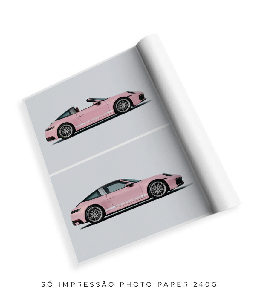 Pink porsche