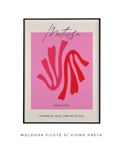 Matisse- The cut-outs (rosa e vermelho)
