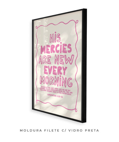 His mercies are new every morning (rosa)