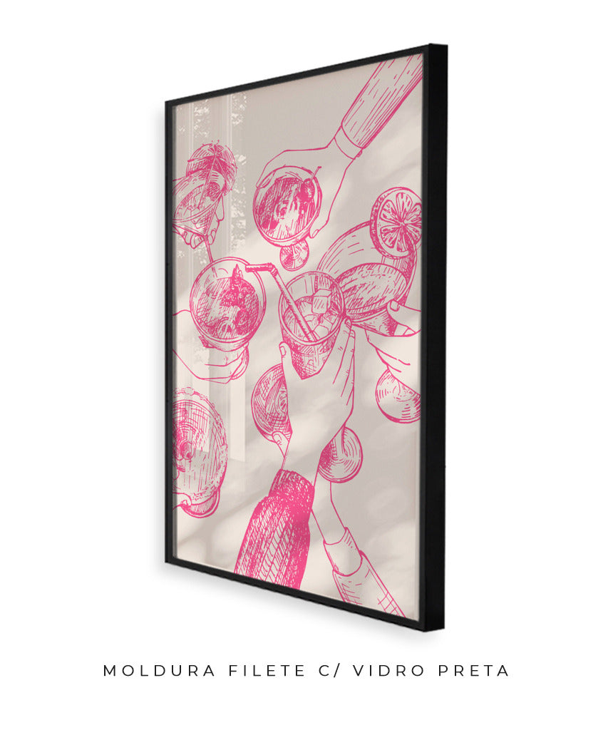 Pink Cheers (vertical)