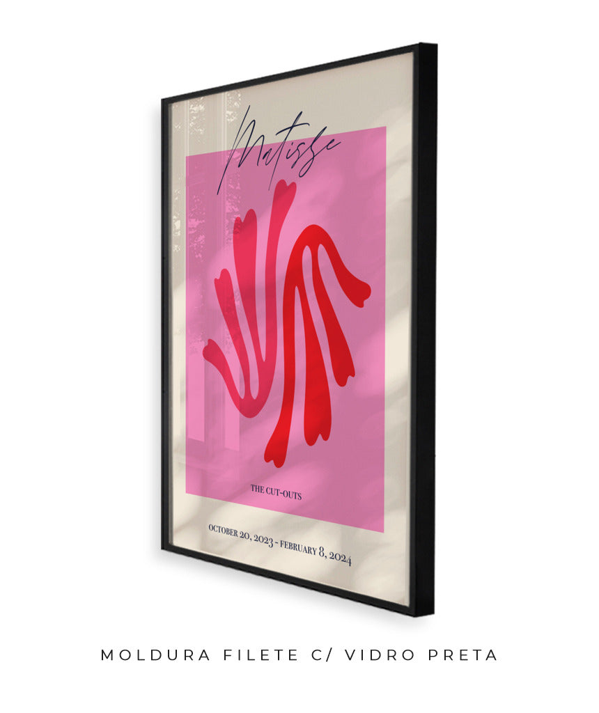 Matisse- The cut-outs (rosa e vermelho)