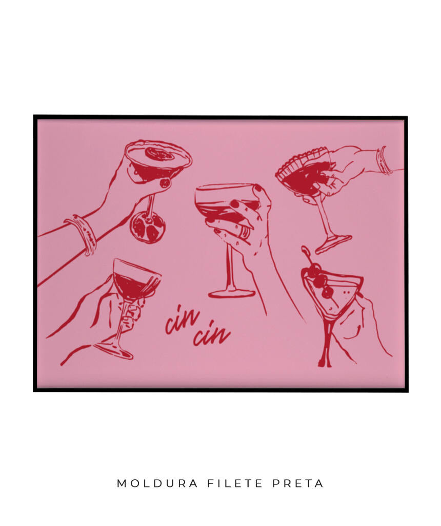 Cin Cin- horizontal (rosa e vermelho)