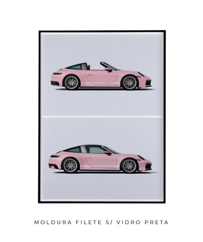 Pink porsche