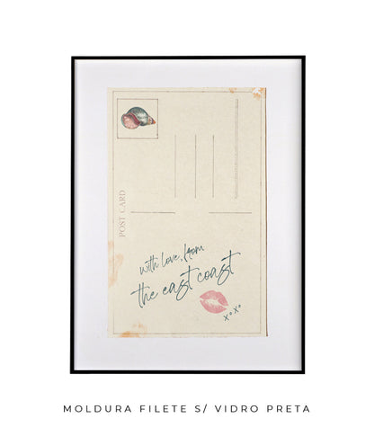 Cartão postal- east coast