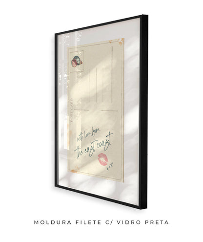 Cartão postal- east coast