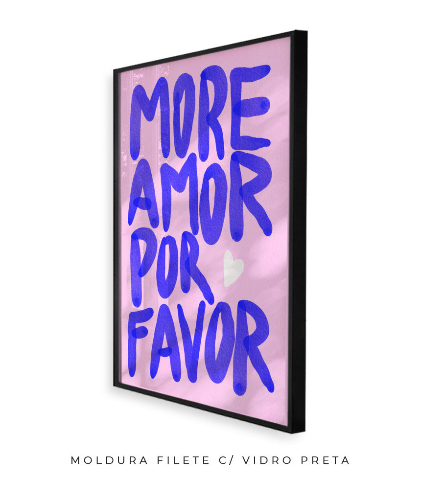 More amor por favor- azul