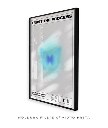 Trust the process (azul)