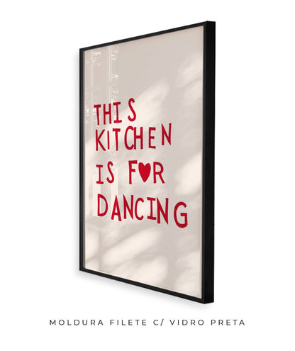 This kitchen is for dancing!