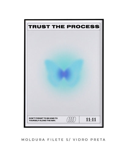 Trust the process (azul)