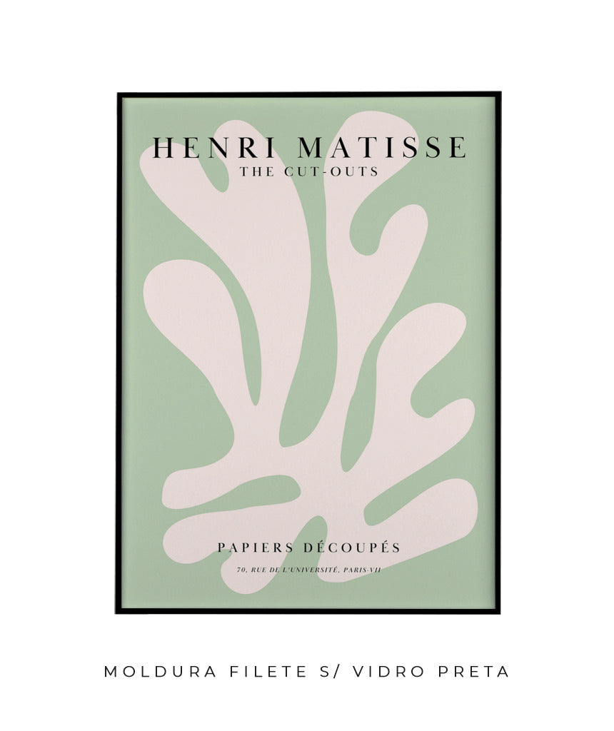 Matisse- Papier Découpés (verde claro)