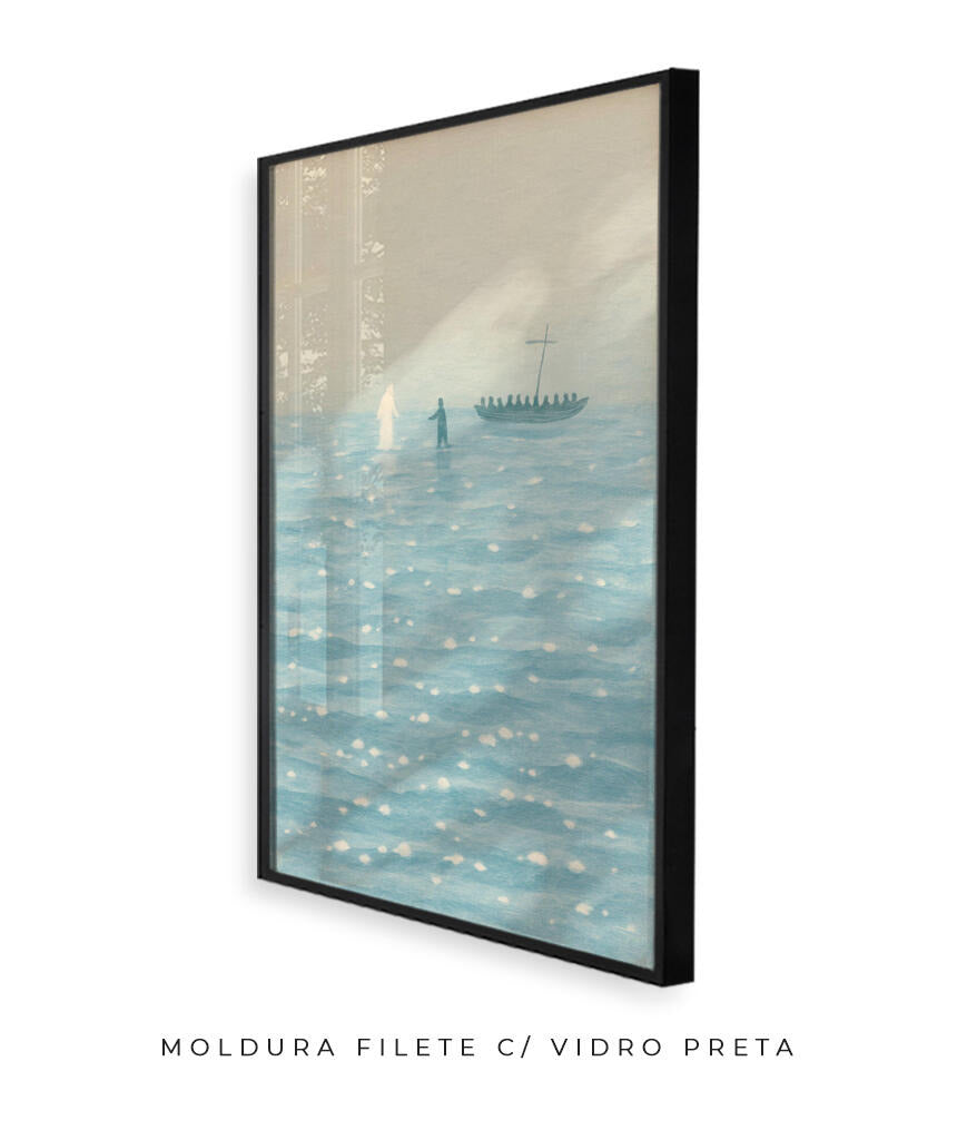 Jesus e Pedro andam sobre as águas (novo)