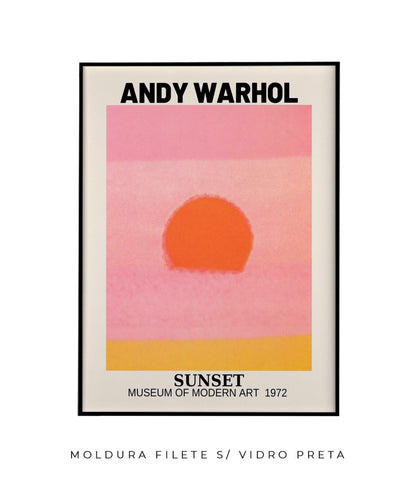 Andy Warhol- sunset
