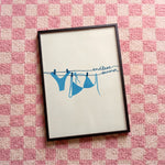 Quadro decorativo Endless summer com moldura preto