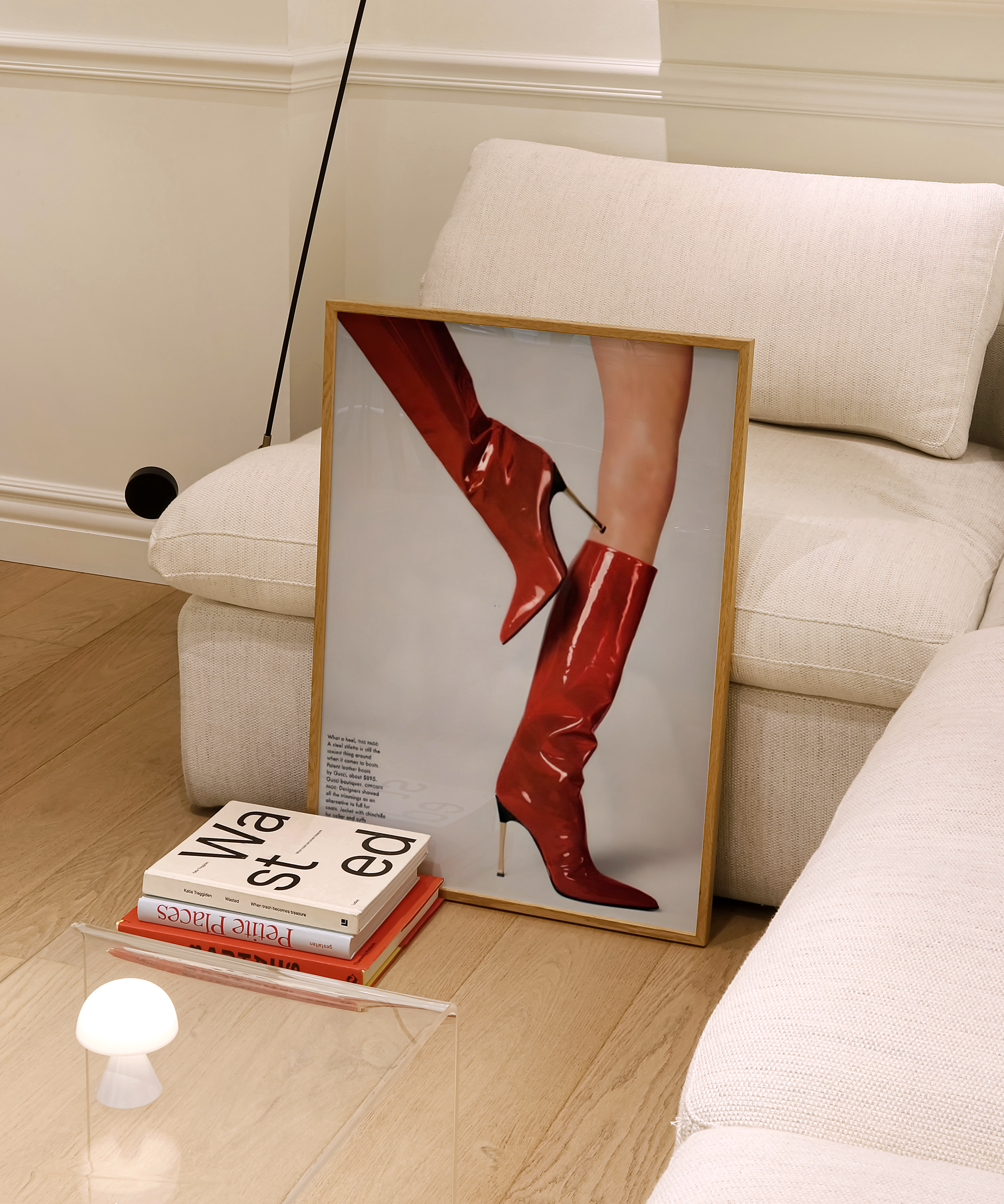 Quadro Decorativo Red boots