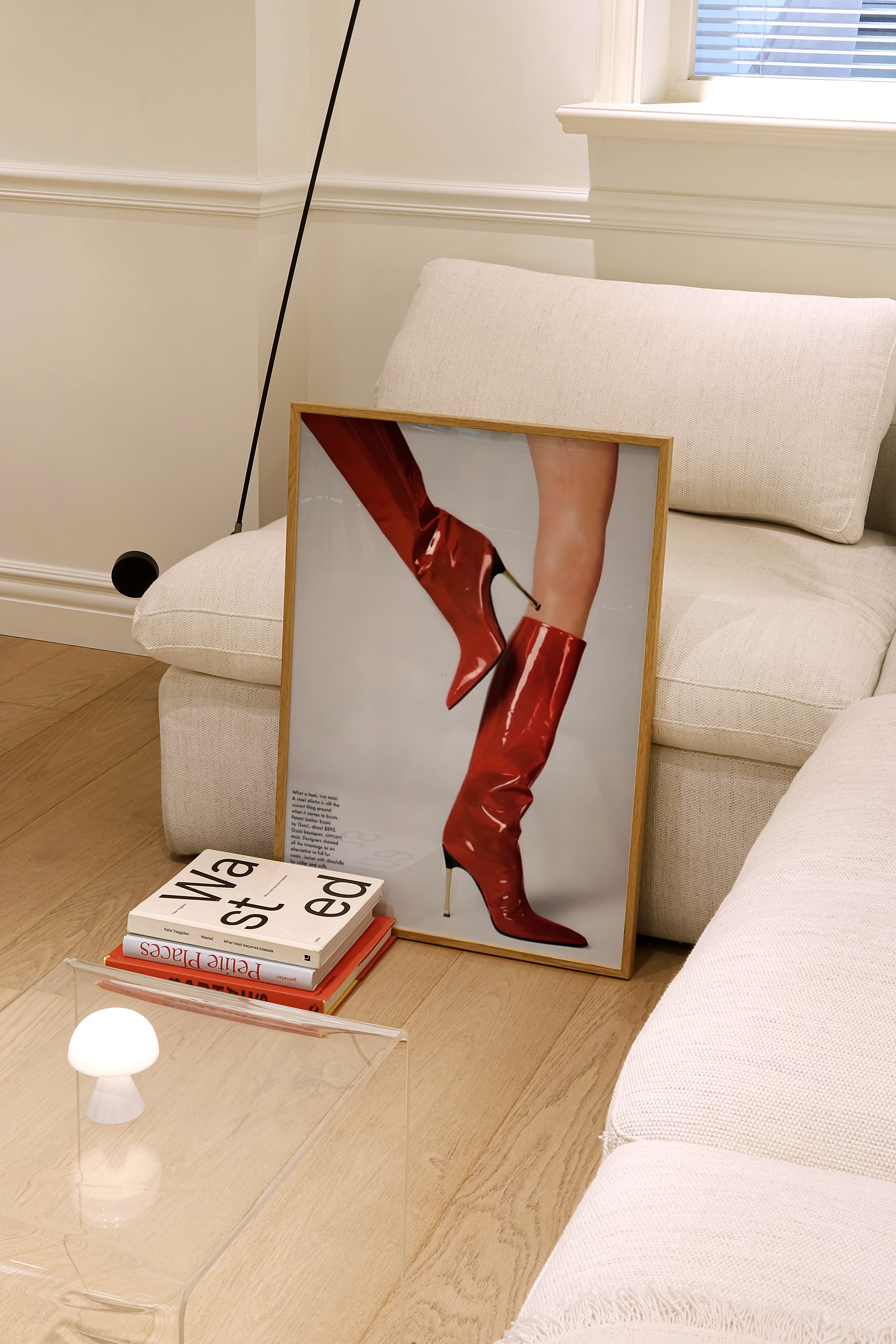 Red boots